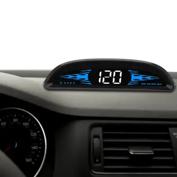 Цифровой GPS Спидометр Цифровой HUD Автомобильный дисплей Цифровой Автомобильный HUD Головной Дисплей GPS Спидометр С Превышением скорости