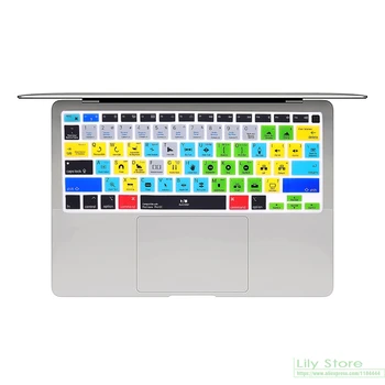 Чехол-клавиатура Premiere Pro CC Shortcuts для MacBook Air 13 дюймов 2020 года, Модель A2179 A2337, Чип Apple M1, американская Раскладка с Touch ID