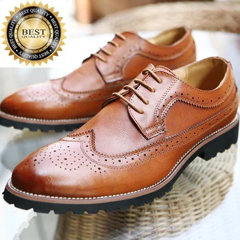 Обувь демисезонная коричневая кожаная мужская Высококачественная повседневная подошва ручной работы, 100% мужские лоферы с перфорацией типа 