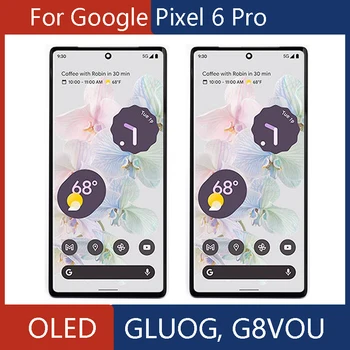 ЖК-дисплей AMOLED OLED для Google Pixel 6 Pro ЖК-дисплей для Google Pixel 6 Pro с сенсорным экраном и цифровым преобразователем в сборе