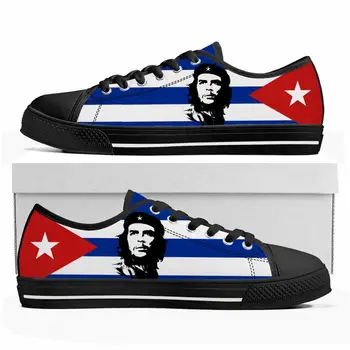 Кроссовки с низким берцем Che Guevara Мужские Женские Подростковые Парусиновые Кроссовки высокого качества, Повседневная обувь на заказ, Обувь своими руками