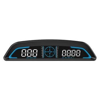 Автоматический головной дисплей HUD GPS Автомобильный Спидометр Hud Автомобильный проектор с Компасом высоты Сигнализация превышения скорости Автомобильные Аксессуары