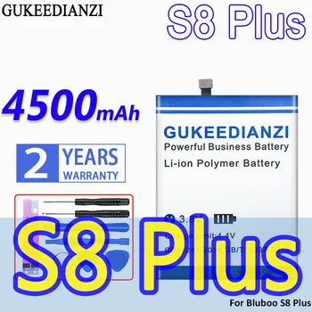 Аккумулятор GUKEEDIANZI большой емкости S8 Plus 4500 мАч Для мобильного телефона Bluboo S8Plus S8 + Batteria