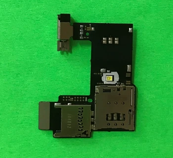 50 шт./лот Для Motorola Moto G2 G + 1 2014 (Gen 2) XT1063 XT1068 Устройство чтения двух Sim-карт с одной Sim-картой Гибкий кабель SD-памяти