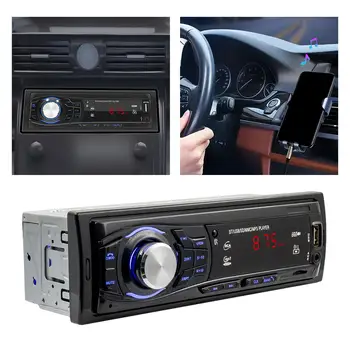 Автомобильный Bluetooth MP3-плеер, TF-карта, беспроводной с рулевым колесом