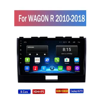 2 Din Android 12 Автомобильный стерео радио DVD GPS Мультимедийный видеоплеер 5G WiFi Камера DSP Carplay для Suzuki WAGON R 2010-2035
