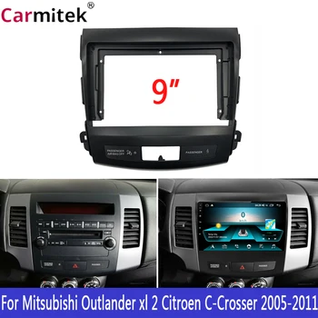 Carmitek Android Auto Автомагнитола Multimidia Для Mitsubishi Outlander xl 2 2005-2011 Для Citroen C-Crosser Carplay 2din авторадио