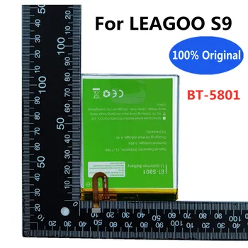 100% Оригинальный Высококачественный Аккумулятор 3300 мАч Для LEAGOO S9 S 9 BT-5801 BT5801 BT 5801 Batterie Batteria