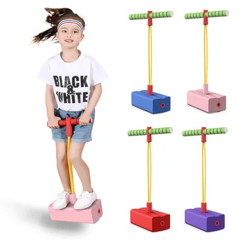 Новая детская игрушка для балансировки Grow Taller С голосом, Прыгающая Лягушка, Оборудование для упражнений на открытом воздухе, Цветной Звук для занятий фитнесом для мальчиков и девочек