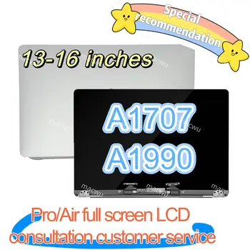 MacBook Pro 15-дюймовый Совершенно Новый ЖК-дисплей A1707 A1990 True Tone Retina и дисплей в сборе Space Gray Серебристый