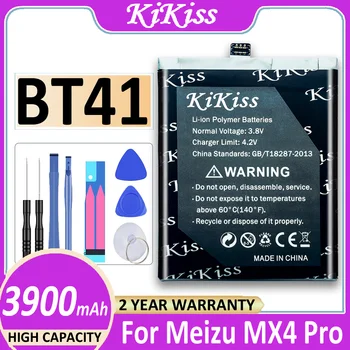 Бесплатный инструмент Аккумулятор мобильного телефона емкостью 3900 мАч для Meizu Meizy MX4 Pro Battery BT41 + Номер для отслеживания