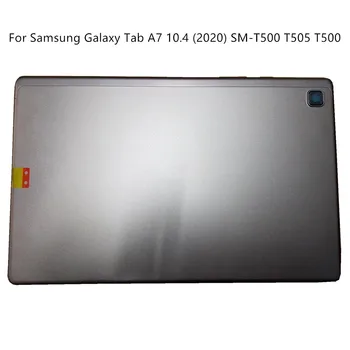 Задняя Крышка Для Samsung Galaxy Tab A7 10.4 2020 T500 T505 Батарейный Отсек Дверца Корпуса Задняя Крышка Замена Запасных Частей