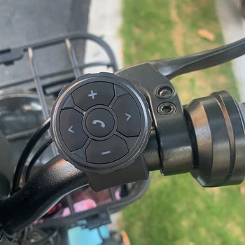 Bluetooth-совместимая Беспроводная Кнопка Дистанционного управления 5.3 Шлем Наушники Руль мотоцикла/велосипеда Медиа-контроллер LB Рулевое колесо автомобиля