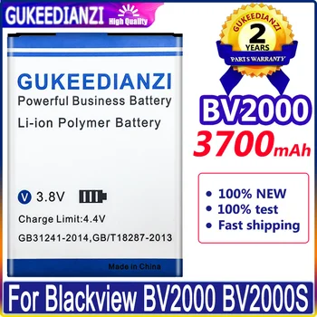 GUKEEDIANZI Новый 100% литий-ионный аккумулятор емкостью 3,8 В 3700 мАч для Blackview BV2000, BV2000S, BV 2000