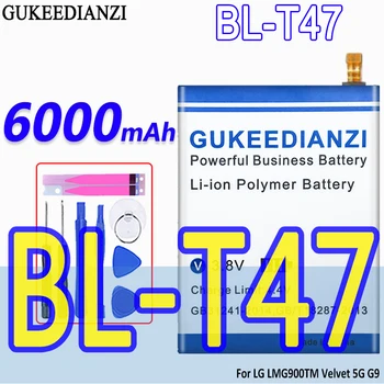 Аккумулятор большой емкости GUKEEDIANZI BL-T47 6000 мАч для LG BL-T47 Bateria