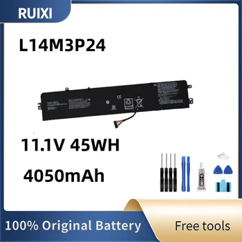 RUIXI Оригинальный Аккумулятор для ноутбука 11,1 V 45WH L14M3P24 Подходит Для Xiaoxin 700 R720 Y700-14ISK Y520-15IKB Y720-14ISK L14S3P24 L16M3P24