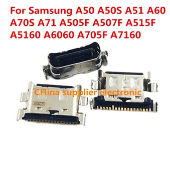 Зарядное Устройство USB Порт Для Зарядки Док-станция Samsung A50 A50S A51 A60 A70S A71 A505F A507F A515F A5160 A6060 A705F A7160