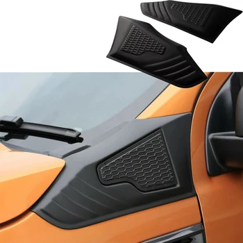 2шт Декоративная отделка бокового вентиляционного отверстия капота автомобиля для Ford Ranger T6 T7 2016 2017 2018 2019 2020