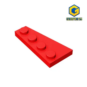 Gobricks GDS-549 Клиновидная пластина 4 x 2 правых совместима с 41769 детскими строительными блоками 