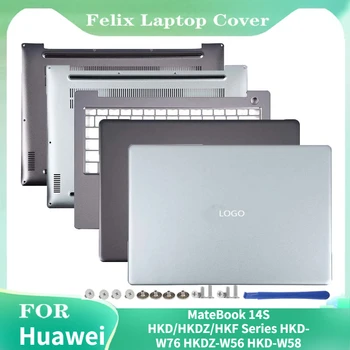 Новая Задняя крышка с ЖК-дисплеем/Подставка Для рук/Нижняя крышка Для Huawei MateBook 14S Серии HKD/HKDZ/HKF HKD-W76 HKDZ-W56 HKD-W58